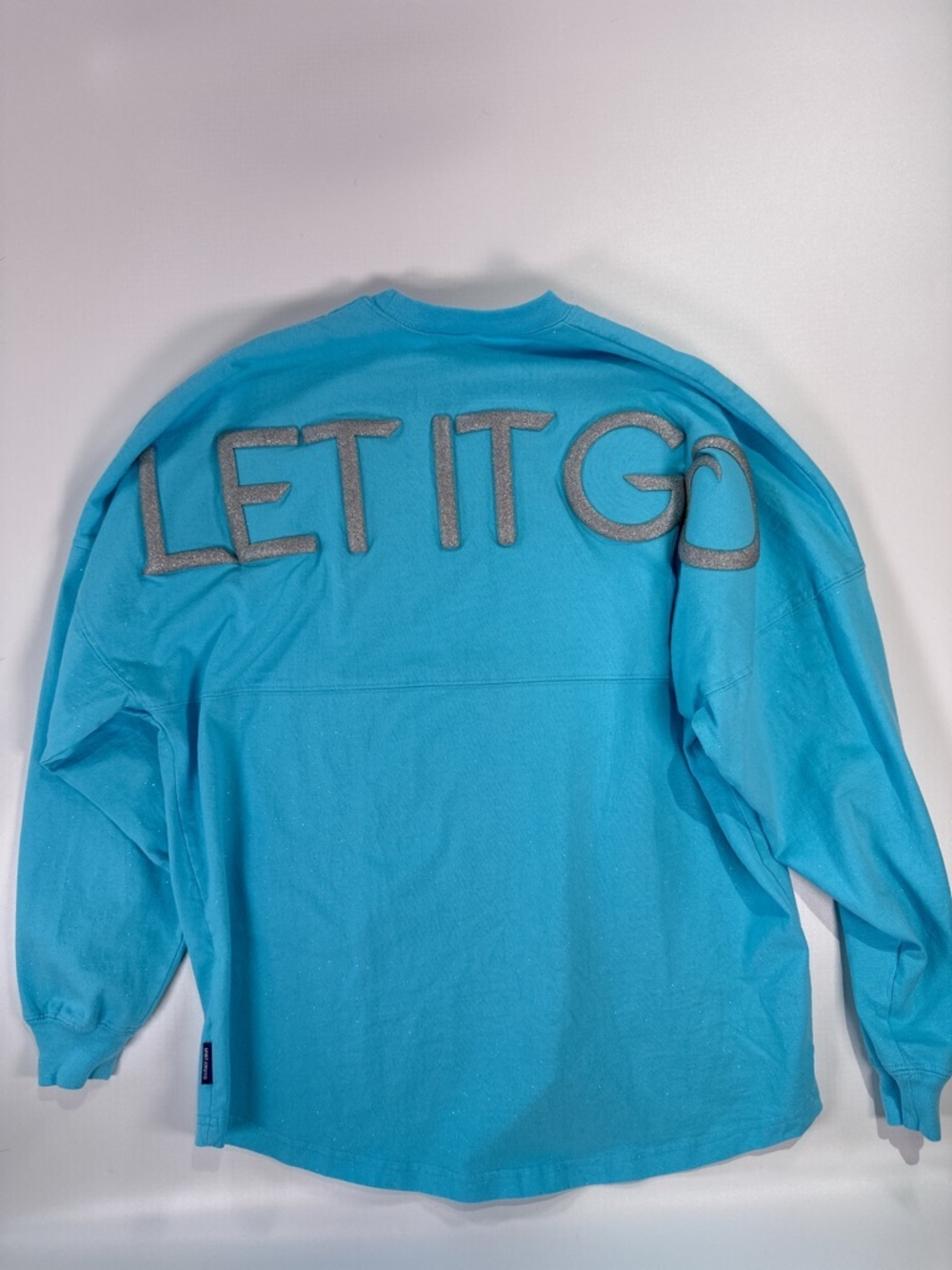 Disney Frozen Women Spirit Jersey Let It Go Glitter Medium - Picture 8 of 15